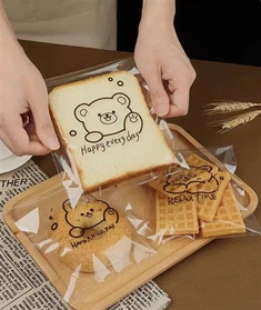 αυτοκόλλητες διαφανείς πλαστικές σακούλες πολυ